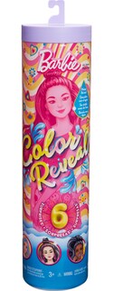 Foto 6 | Foto 6 | Muñeca Barbie Colour Reveal Con 6 Sorpresas, Tema Del Arcoíris De Los Años 60 - Venta Internacional.