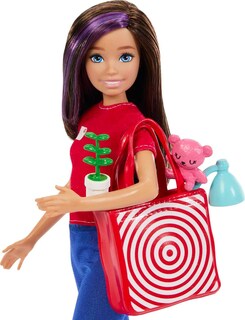 Foto 3 | Foto 3 | Muñeca Barbie Skipper con Set Target First Jobs y 9 Accesorios - Venta Internacional