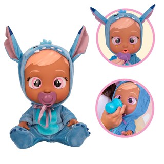 Foto 3 | Foto 3 | Baby Doll Cry Babies Disney Stitch -12 Con Pijama De 18 M O Más - Venta Internacional.