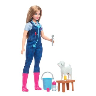 Foto 1 | Foto 1 | Playset Barbie Careers, 65 Aniversario De Farm Veterinary - Venta Internacional.