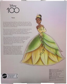 Foto 6 | Foto 6 | Muñeca De Coleccionista Mattel Disney Princess Tiana 100 Years - Venta Internacional.