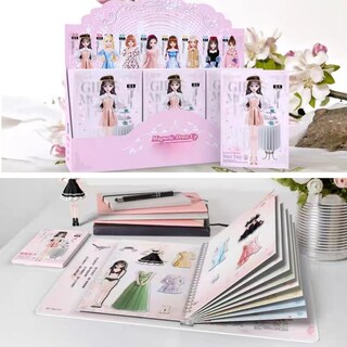 Foto 6 | Foto 6 | Set De Muñecas De Papel Con Diseño De Princesa Magnética Para Niñas De 3 A 12 Años - Venta Internacional.