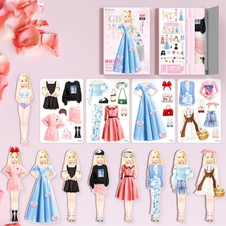 Foto 1 | Foto 1 | Muñeca De Papel Con Diseño De Princesa Magnética, Erin, Con 30 Atuendos - Venta Internacional.