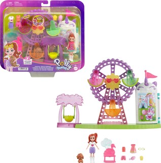 Foto 1 | Foto 1 | Golosinas Tropicales Playset Polly Pocket Con Muñeca De 3 Pulgadas Y Cordón - Venta Internacional.