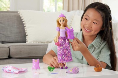 Foto 2 | Foto 2 | Muñeca Moderna Mattel Disney Princess Rapunzel Con Acceso Para 9 Personas. - Venta Internacional.