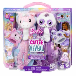 Foto 6 | Foto 6 | Set Sleepover Barbie Cutie Reveal Con 2 Muñecas Modernas - Venta Internacional.