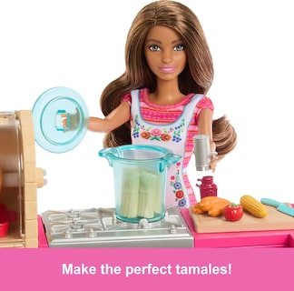 Foto 5 | Foto 5 | Muñeca De Moda Con Receta De Barbie Y Teresa Para Una Amistad Con Cocina - Venta Internacional.