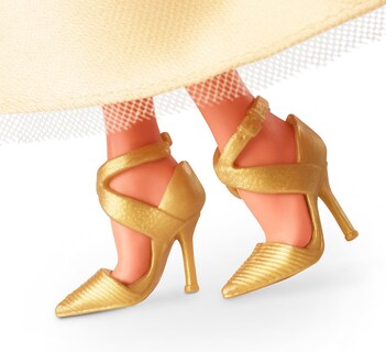 Foto 4 | Foto 4 | Muñeca Barbie Signature Holiday 2023 Con Vestido Dorado, 35 Aniversario. - Venta Internacional.