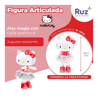 Foto 3 | Foto 3 | Figura Articulada Ruz Hello Kitty (28.2 Cm Rojo)