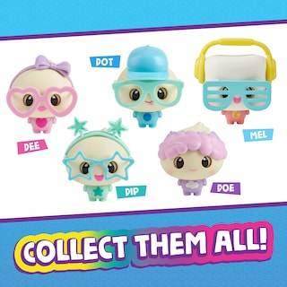 Foto 7 | Foto 7 | Muñeca Interactiva Coleccionable Wowwee My Squishy Little Marshmallow Mel Con Accesorios - Venta Internacional.