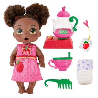 Foto 1 | Foto 1 | Muñeca Baby Alive Bubbly Tea Party Berry Boo Con Tetera, 28 Cm - Venta Internacional.