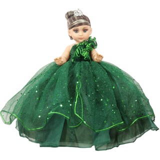 Foto 1 | Foto 1 | Muñeca Quinceañera Recuerdo 15 Años Verde Esmeralda 33 Cm