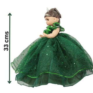 Foto 3 | Foto 3 | Muñeca Quinceañera Recuerdo 15 Años Verde Esmeralda 33 Cm