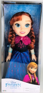 Foto 1 | Foto 1 | Muñeca Infantil Disney Frozen Anna De 14 Pulgadas Con Nuevos Rasgos Faciales - Venta Internacional.