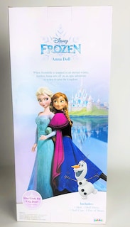 Foto 2 | Foto 2 | Muñeca Infantil Disney Frozen Anna De 14 Pulgadas Con Nuevos Rasgos Faciales - Venta Internacional.