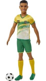 Foto 5 | Foto 5 | Muñeca Moderna Barbie Careers Ken, Jugador De Fútbol, Con Accesorios - Venta Internacional.