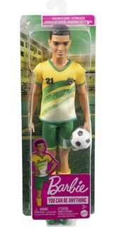 Foto 6 | Foto 6 | Muñeca Moderna Barbie Careers Ken, Jugador De Fútbol, Con Accesorios - Venta Internacional.