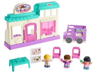 Foto 5 | Foto 5 | Set De Juego Fisher-price Little People Time For A Treat Con Figuras - Venta Internacional.