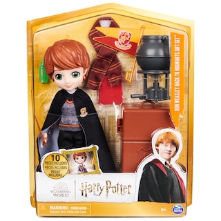 Foto 2 | Foto 2 | Muñeca Wizarding World Harry Potter Ron Weasley De 20 Cm Con Accesorios - Venta Internacional.