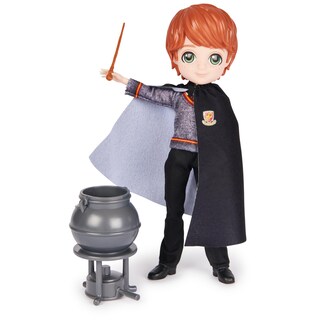 Foto 3 | Foto 3 | Muñeca Wizarding World Harry Potter Ron Weasley De 20 Cm Con Accesorios - Venta Internacional.