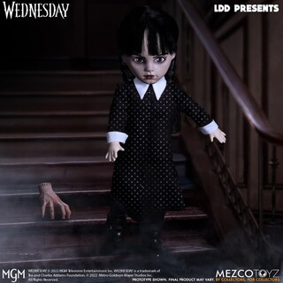 Foto 3 | Foto 3 | Doll Mezco Ldd Presents Wednesday En Blanco Y Negro, 100% Plástico - Venta Internacional.