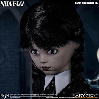 Foto 4 | Foto 4 | Doll Mezco Ldd Presents Wednesday En Blanco Y Negro, 100% Plástico - Venta Internacional.