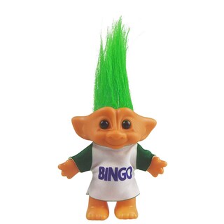 Foto 1 | Foto 1 | Muñeca Troll Vintage Yintlilocn Lucky, Color Verde Cromático, 19 Cm - Venta Internacional.