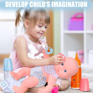 Foto 6 | Foto 6 | Set De Accesorios Para Muñecas Happy Con Leche Y Jugo Que Desaparecen - Venta Internacional.