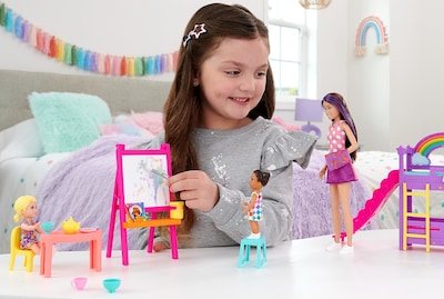 Foto 2 | Foto 2 | Guardería Playset Barbie Skipper First Jobs Con 3 Muñecas - Venta Internacional.