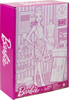 Foto 6 | Foto 6 | Muñeca Barbie De Diseñadora De Moda Con Más De 25 Accesorios Y Estudio - Venta Internacional.