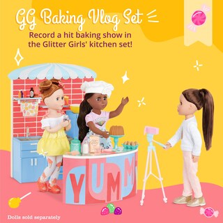 Foto 2 | Foto 2 | Set Cooking Show Glitter Girls Gg Baking Vlog Con Acceso Para Mayores De 50 Años. - Venta Internacional.
