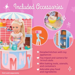 Foto 3 | Foto 3 | Set Cooking Show Glitter Girls Gg Baking Vlog Con Acceso Para Mayores De 50 Años. - Venta Internacional.