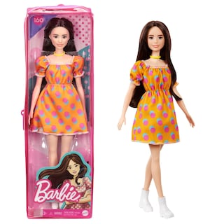 Foto 2 | Foto 2 | Muñeca De Moda Barbie Fashionistas #160 Con Pelo Largo Y Morena - Venta Internacional.