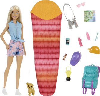 Foto 1 | Foto 1 | Set Barbie It Takes Two Malibu Para Acampar Con Muñeca Y Accesorio - Venta Internacional.