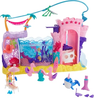 Foto 1 | Foto 1 | Playset Polly Pocket Sea & Swim Adventure Con Muñeca De 3 Pulgadas - Venta Internacional.