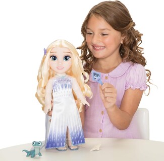 Foto 4 | Foto 4 | Muñeca Cantante Frozen, Mi Amiga Elsa 35 Cm