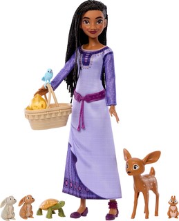 Foto 1 | Foto 1 | Set De Juguetes Mattel Disney Wish Woodland Animals Of Rosas Con Asha - Venta Internacional.