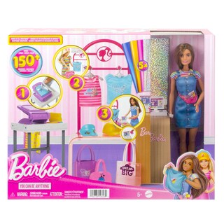Foto 6 | Foto 6 | Set Barbie Make & Sell Boutique con Estante de Exhibición - Venta Internacional