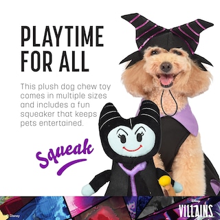 Foto 4 | Foto 4 | Peluche Para Perros, Villanos De Disney, Maléfica, 23 Cm, Disney - Venta Internacional.