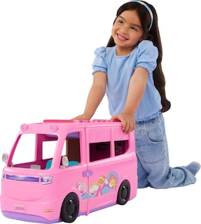 Foto 2 | Foto 2 | Playset Barbie Dream Camper Con Columpio Para Tienda De Campaña En El Techo Y Más De 60 Pulgadas - Venta Internacional.