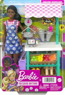 Foto 6 | Foto 6 | Playset Barbie Careers Farmers Market Con Muñeca Morena - Venta Internacional.