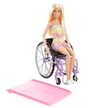 Muñeca De Moda Barbie Fashionistas #194 Con Silla De Ruedas Y Rampa - Venta Internacional.