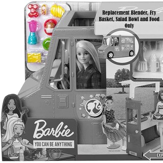 Foto 5 | Foto 5 | Piezas De Repuesto Para El Set De Juego Fresh 'n Fun Food Truck Barbie Doll, Gmw07 - Venta Internacional.