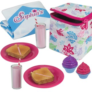 Foto 3 | Foto 3 | Set De Accesorios Para Almuerzos Y Pícnic Sophia's Para 18 Muñecas - Venta Internacional.