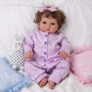 Foto 5 | Foto 5 | Muñeca Reborn Babeside Relike Girl De 43 Cm Con Accesorio - Venta Internacional.