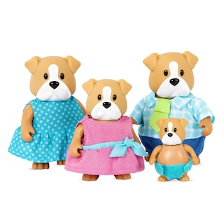 Foto 5 | Foto 5 | Toy Li'l Woodzeez La Familia De Los Bulldogs De Woofington Con Libro De Cuentos - Venta Internacional.