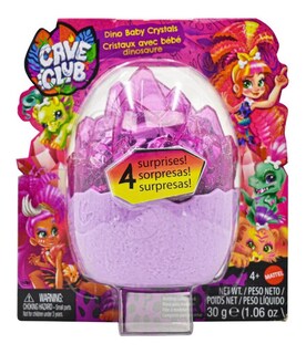 Foto 2 | Foto 2 | Cave Club Dino Baby Cristals 4 Sorpresas Violeta Mattel