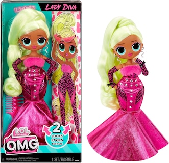 Foto 1 | Foto 1 | Lol Surprise Omg Muñeca De Moda Lady Diva Con Accesorios
