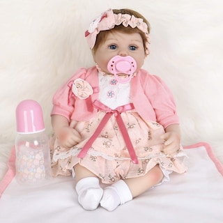 Foto 1 | Foto 1 | Muñeca Reborn Enadoll De Vinilo De Silicona Realista De 40 Cm Para Niña - Venta Internacional.