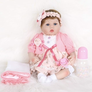 Foto 2 | Foto 2 | Muñeca Reborn Enadoll De Vinilo De Silicona Realista De 40 Cm Para Niña - Venta Internacional.